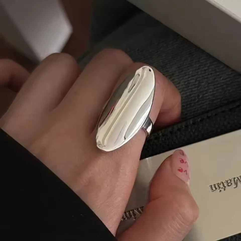 VENTFILLE 925 Sterling Silve Love Heart  Ring for Women Girl Gift Line Pearl Korean Sweet  Jewelry Birthday Gift Dropshipping