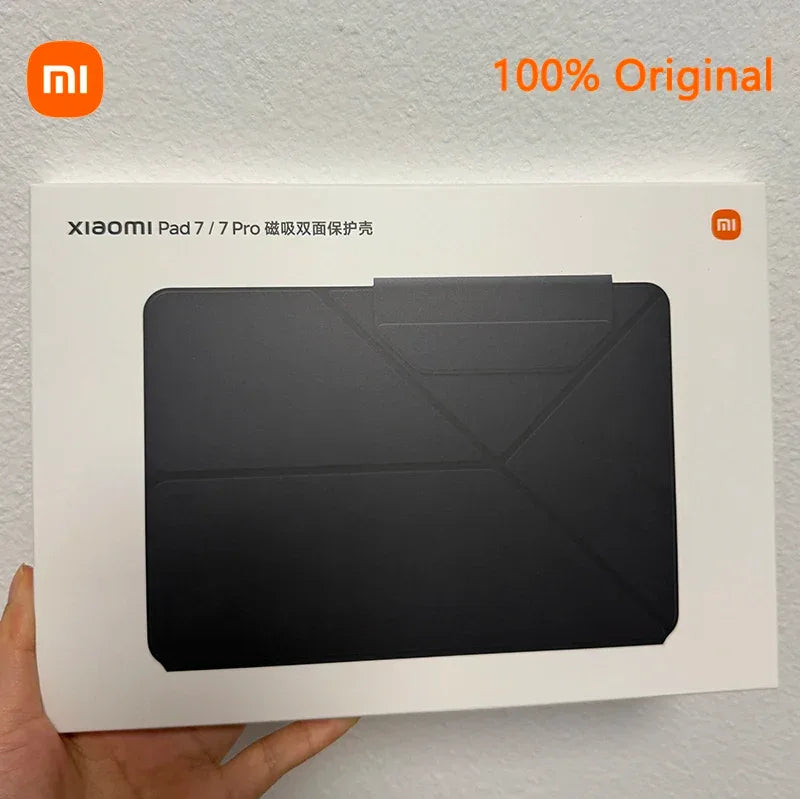 Original Xiaomi Pad 7 / Pad 7 Pro Magnetic Case 11.2" Double sided Protective Shell Smart Wake-up PU Material Bracket Black