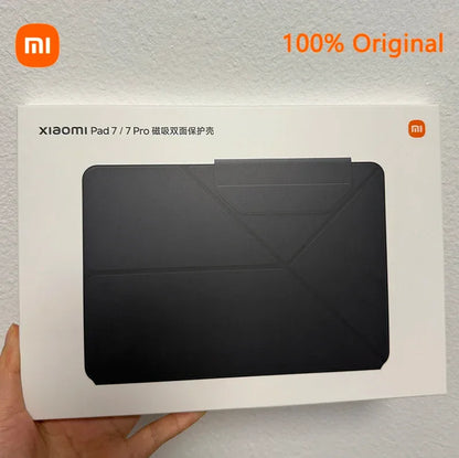 Original Xiaomi Pad 7 / Pad 7 Pro Magnetic Case 11.2" Double sided Protective Shell Smart Wake-up PU Material Bracket Black