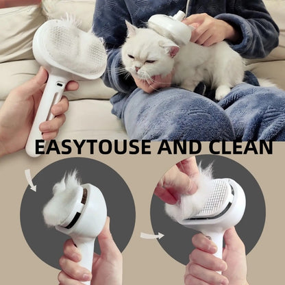 Pet Spray Grooming Comb Remove Floating Hair Fluffs Hair Water Steam Comb Styling for Dogs Cats accessories