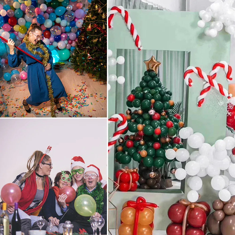 Balloon Pump Electric Air Pump Portable Balloon Inflators Machine with 2pcs Nozzles for Christmas Birthday Party Decoration