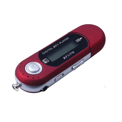 Mini USB MP3 Player Portable 32GB TF Storage FM Radio Music Player Digital LCD Screen Multifunction MP3 Music Player USB Stick