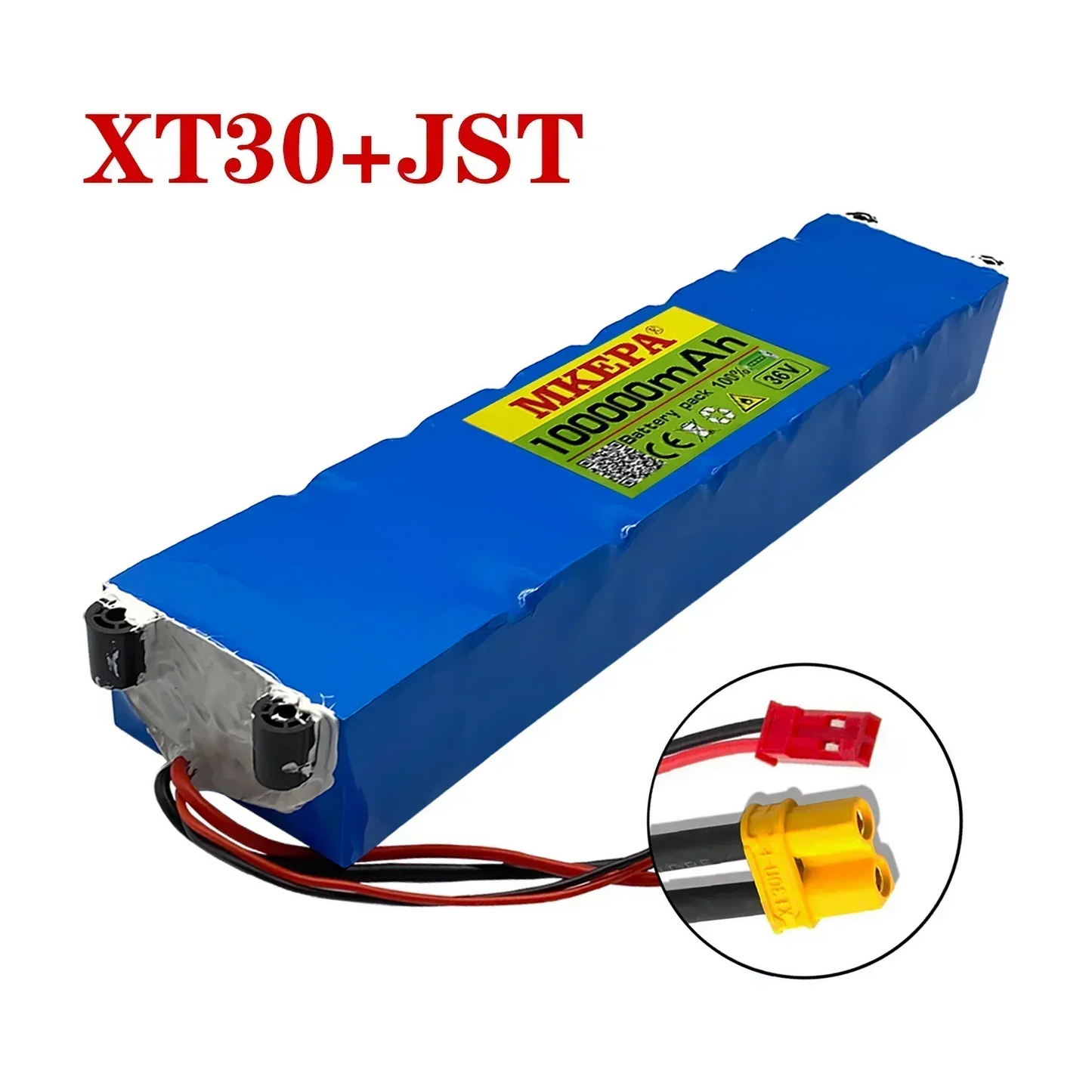 Mkepa 10S3P 36V 100000mAh 36v Electric Scooter Battery Pack 18650 Lithium M365 Electric Scooter 36v Battery Scooter