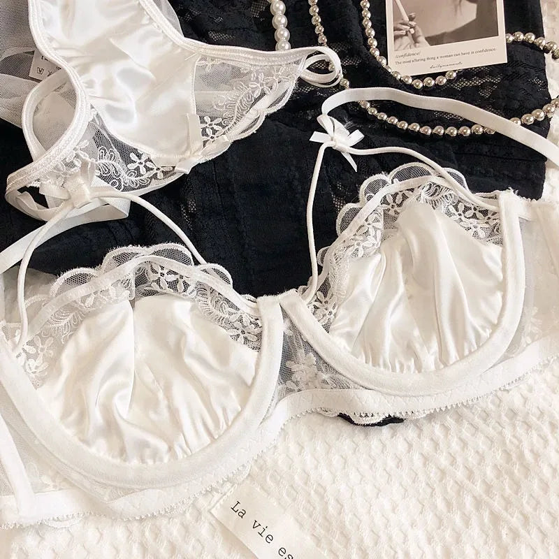 Women Sexy Bodies Lingerie Set Lace Sexy Uniforms Romantic See Through Valentine's Day Bed Vacation Summer Spring Home Outfits
