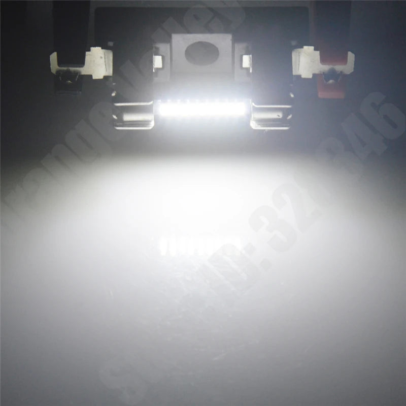 10Pcs Festoon Car led 28 29 mm 4014 9 led bulb 3030 4 SMD reading lamp 5050 3 leds Auto Interior Light DC 12V