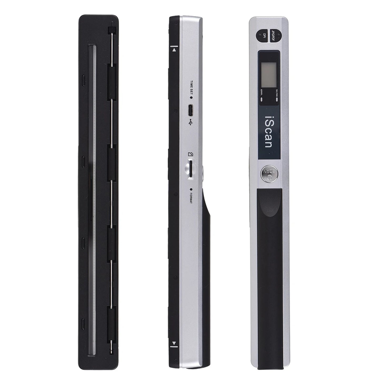 Scanner Document iScan Portable Scanner Mini Handheld Document Scanner A4 Book Scanner for JPG and PDF Format 300/600/900 DPI