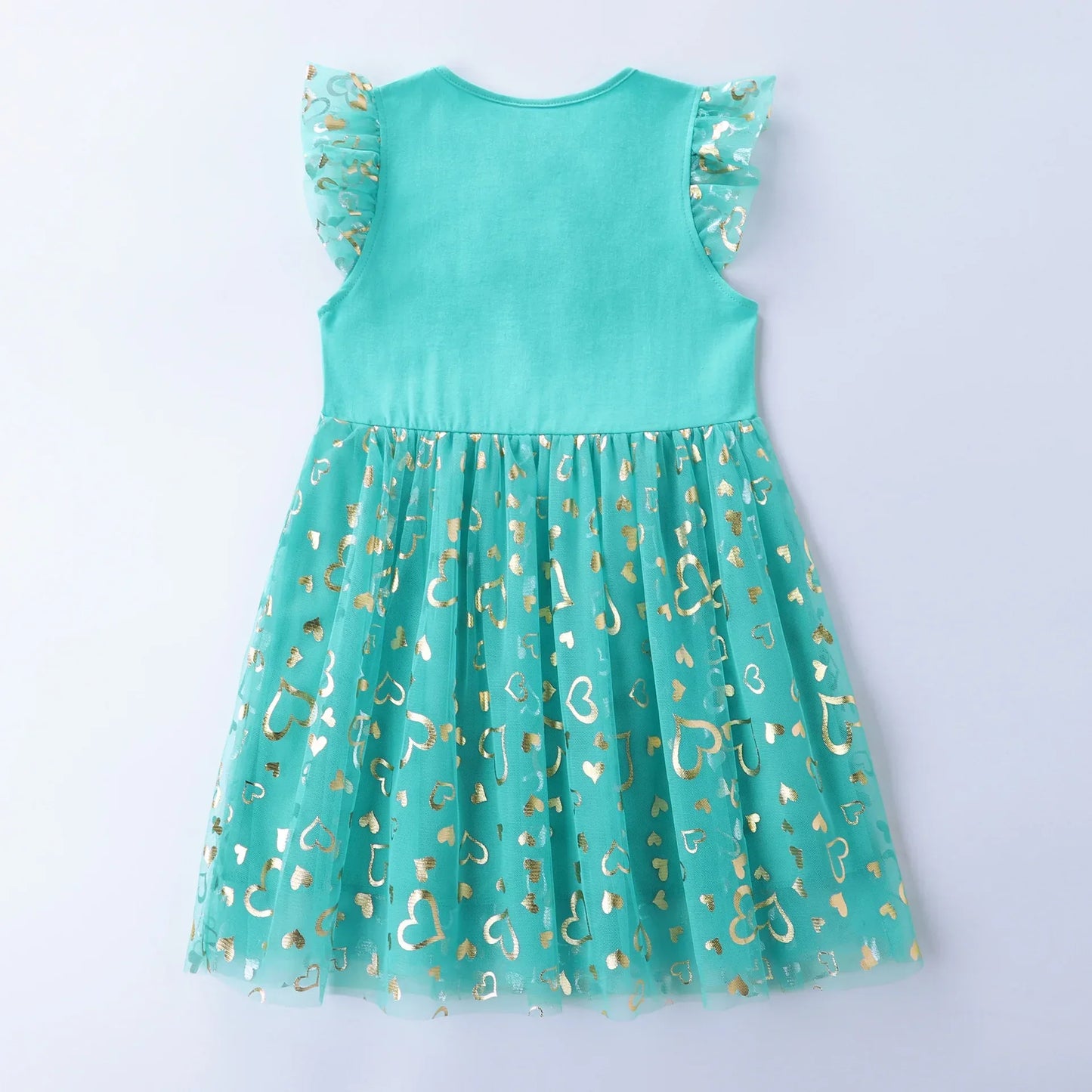 Girls' Unicorn Dress: Children's Spring/Summer New Sleeveless Embroidered Party Dress SH1696