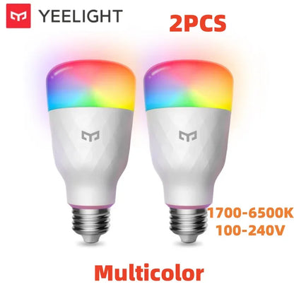 Global Version Yeelight Smart LED Bulb W3 E26 WiFi Connection Dimmable Voice Control Compatible with Mijia Google Home