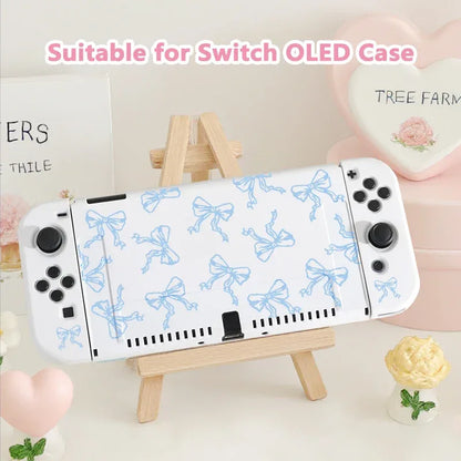This protective case for Switch NS/OLED，durable TPU，shockproof and drop-proof soft shell，the best choice for Switch players