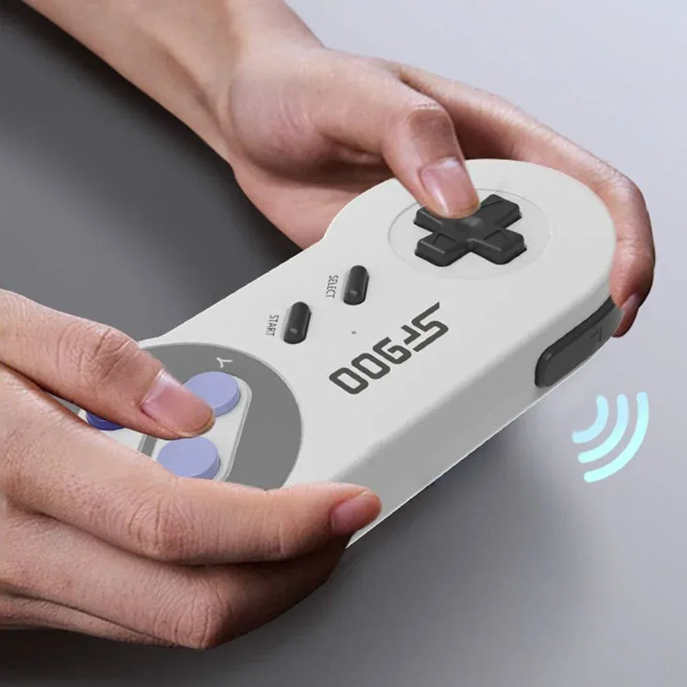 SF900 Video Game Console For Super Nintendo SNES NES Built in 4700 Game Stick TV Player with 2 Wireless Game Controller Gamepad