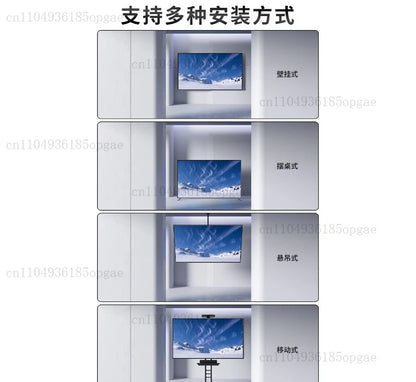 New borderless full screen 100 inch TV 120 network WIFI75 far field voice 65 high definition 8k LCD