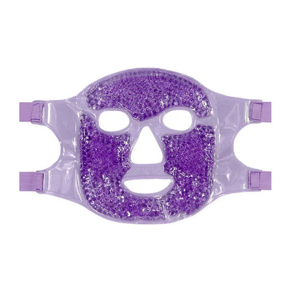 Reusable Gel Ice & Hot Compress Facial Mask Ice Gel Eye Face Mask SPA Massager Relaxation Tool for Men and Women Perfect Gift