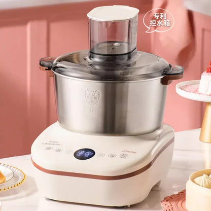 Compact Automatic Stand Mixer Dough Kneading Fermentation All-in-One Multifunctional Machine for Home