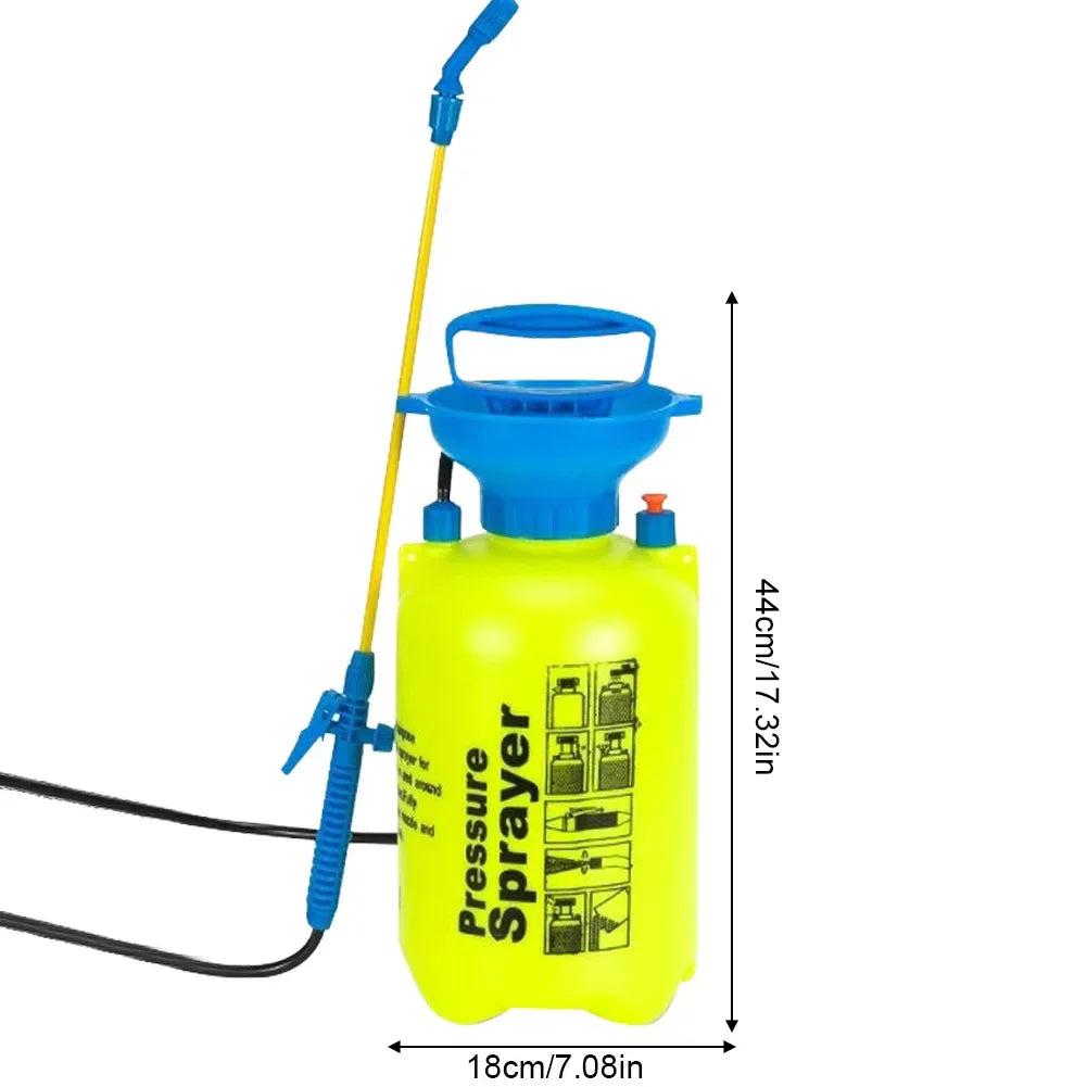 2/3/5L Garden Sprayer Water Pump Pressure Sprayer Adjustable Strap Plant Spray Bottle Lawn Agriculture Gardening Irrigation Tool