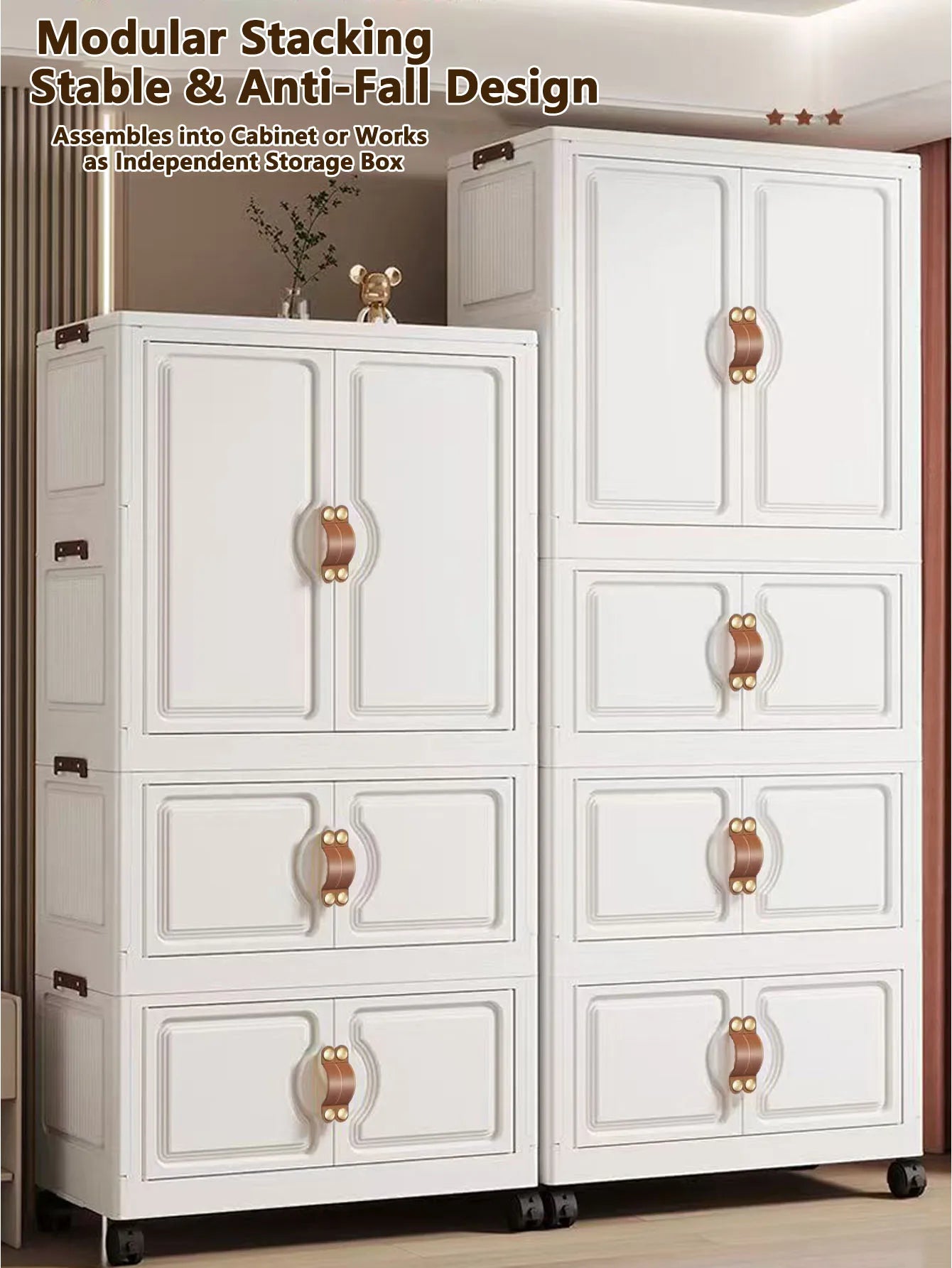 Locker Locker Locker Household Locker Clothes Installation Free Plastic Multi Layer Foldable Large Capacity Practical Cabinet