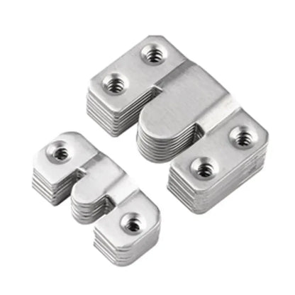10PCS Universal Mounting Hooks Heavy Duty Wall Hanger Bracket for Pictures Frames Furniture Home Decor Storage