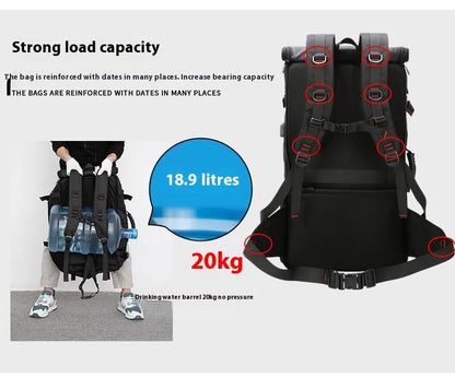 50L 70L Large Capacity Travel Backpack Luggage Sports Training Fitness Independent Shoes Storage Bag Laptop Bags