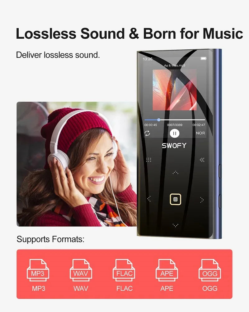 BEN JIE M2 mp3 player 32GB bluetooth Lossless  HiFi Portable Audio Walkman FM Radio EBook Voice Recorder music player  плеер mp3