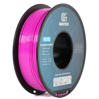 GEEETECH 1Kg 1.75mm PETG Filament For 3D Printer Filament Vacuum Packaging Overseas Warehouses Fast Ship