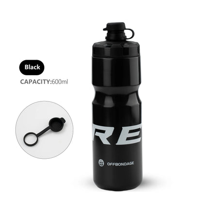 OFFBONDAGE Bicycle Water Bottle Squeezable Cycling Bottle Non-Deform Ultralight Sports Bottle Outdoor Camping Bike Drink Bottle