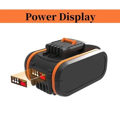Pour Worx WA3551 4.0-10Ah batterie 20V batterie pour outil électrique sans fil WA3572 WA3553 WX390 batterie de rechange🛒