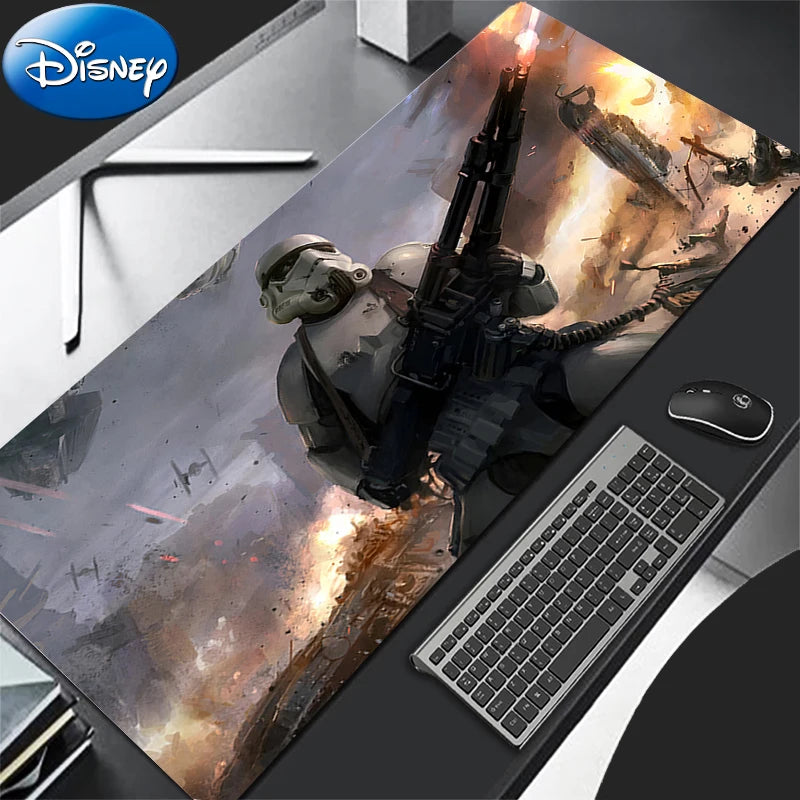 Mouse Pad Laptop Gaming Accessories Extended Desk Mouse Mat S-star HD Print W-wars Anime Mousepad Office PC Gamer Keyboard Pad