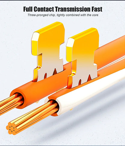 SAMZHE Cat5e RJ45 Modular Plug 8P8C Connector for Ethernet Cable,Gold Plated CAT 5e Gigabit Bulk Ethernet Crimp Connectors