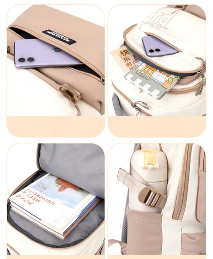 Teen Girls Backpacks for School 8-12 Years Students Casual Fashion Travel Backpacks Portability College Backpack for Women Bag