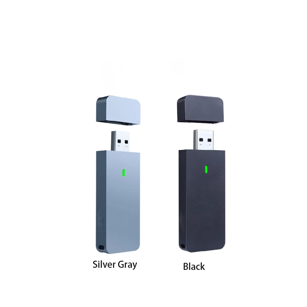 M.2 NVMe SATA Enclosure USB A Plug USB 3.2 10Gbps CNC Aluminum 2230 2242 SSD Case With Magnet Protective Case For Computer PC