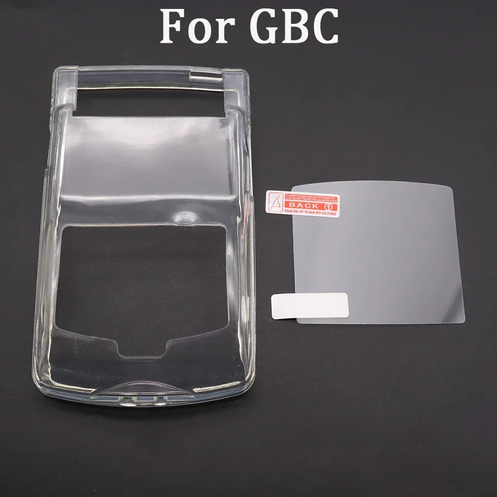 1Pc Transparent Case Cover For GBC GBA GBP GBA SP Protective Cover For Nintend Gameboy GB Silicone Soft Crystal Shell