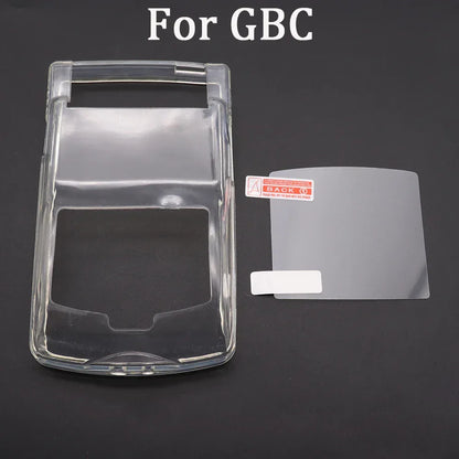 1Pc Transparent Case Cover For GBC GBA GBP GBA SP Protective Cover For Nintend Gameboy GB Silicone Soft Crystal Shell