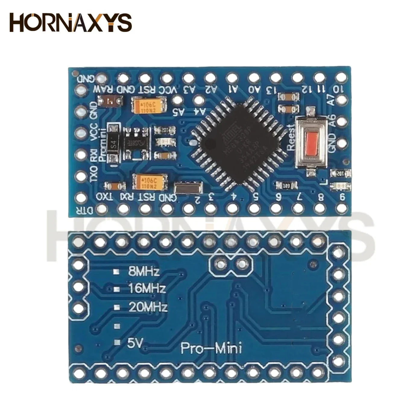 1-10PCS Pro Mini 328 Mini ATMEGA328P ATMEGA328 Module 5V 16MHz Development Board 3.3V 8MHz Electronic Building Block for Arduino