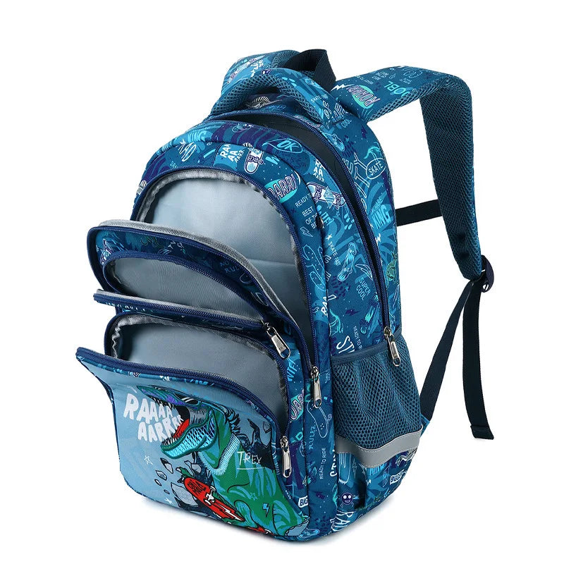 Cartoon Unicorn 3 Piece Set School Bags For Girls Boys Kids Space Backpack Primary School Students Backpack With lunch box