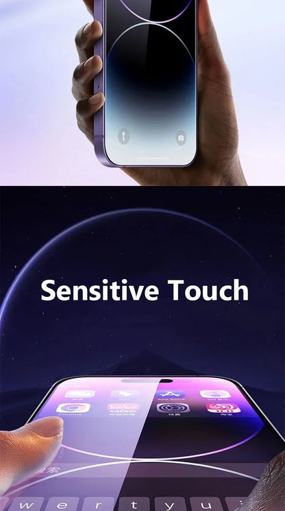 1-5Pcs HD Tempered Glass Screen Protector For iPhone 11 12 13 14 15 16 17 Pro Max 14 15 16 Plus 16 Air Glass Anti-Scratch Film