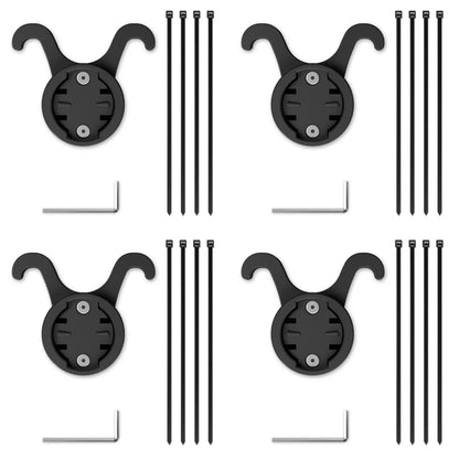 1-5Set Bicycle Saddle Lamp Mount Shockproof Bike Seatpost Bracket Universal Bike Tail Light Saddle Rack for Garmin Varia Radar