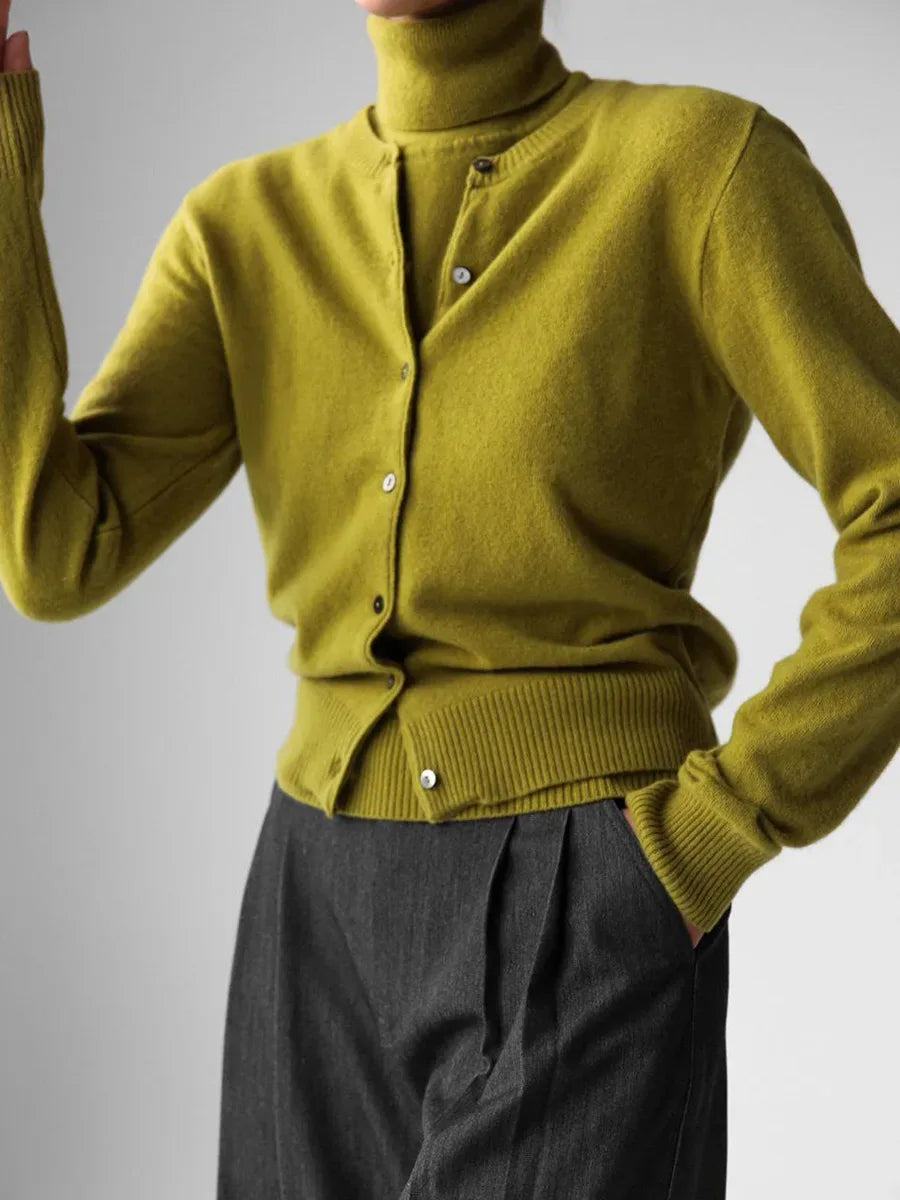 Tornova Women's Solid Sweater Cardigan Long Sleeve O neck Single Breasted Knitted Coat Casual Autumn 2025 Fashion Female Outwear