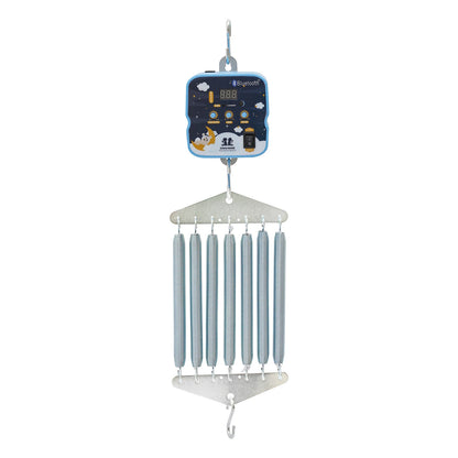 12W Electric Baby Swing Control, 7 Springs Baby Cradle Rocker Control, Adjustable Hanging Babies 0-12 Months