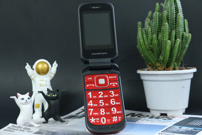 Mafam F899 Small Cover Folded Elderly Mobile Phone For Seniors Dual Display SOS Button Fast Quick Call Anti-Scratch Low Price