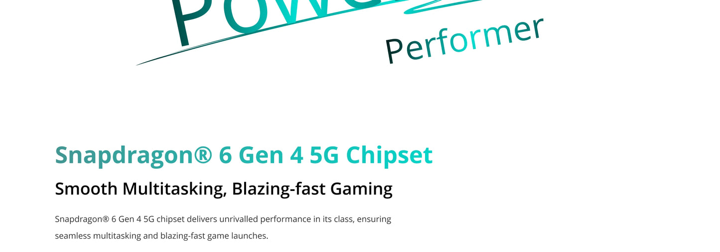[Clearance] realme P3 5G Smartphone 5260mAh Battery NFC Snapdragon 6 Gen 4 Chipset 6.67" 120Hz AMOLED Display Global Version