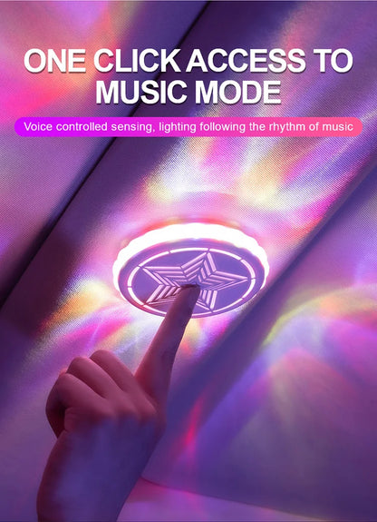 Car reading lights, LED interior sound controlled ambient lights, car trunk lighting, wireless wiring free decorative lights