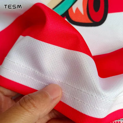 TESM Men Women Breathable Sports T-Shirt 3D Printed Number Short Sleeve Training Top Loose Streetwear Trendy Tee S-6XL