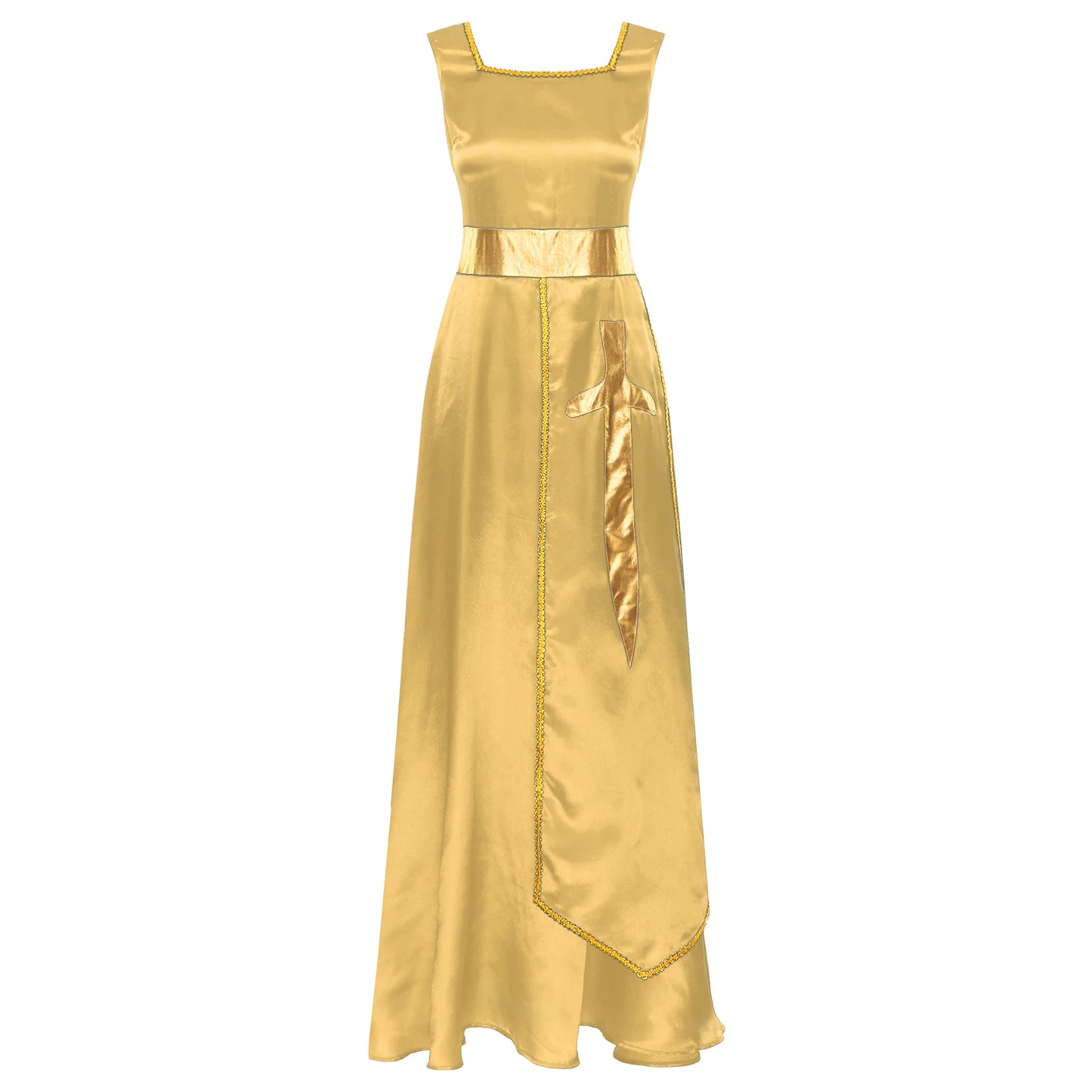 Women Robe Praise Lyrical Dance Dress Church Choir Worship Liturgical Performance Costume Sleeveless Tunic Gown Dancewear Clothe