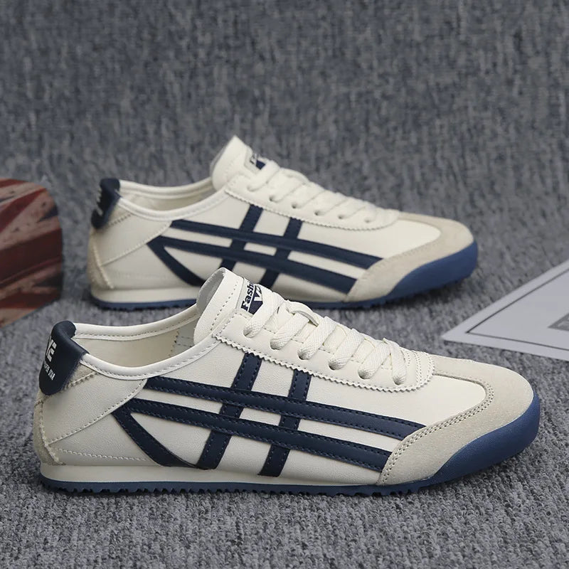Кроссовки Мужские Men's Shoes Fashion Outdoor Casual Footwear Light Walking Flats Men's Sneakers Lace Up Flats Zapatillas Hombre