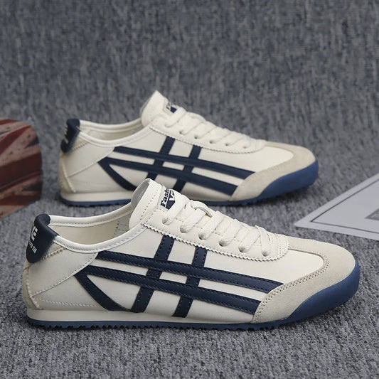 Кроссовки Мужские Men's Shoes Fashion Outdoor Casual Footwear Light Walking Flats Men's Sneakers Lace Up Flats Zapatillas Hombre