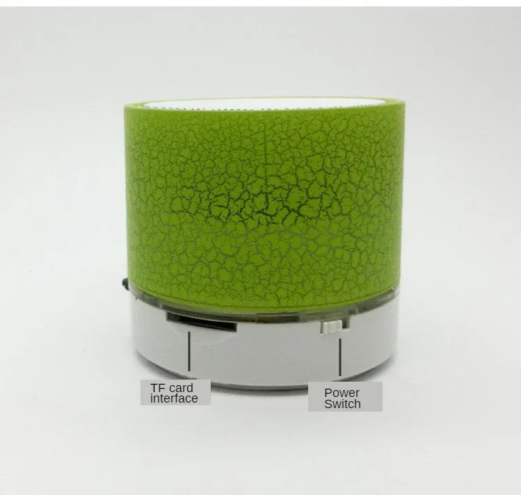 Bluetooth Mini Speaker Wireless Speaker Colorful LED TF Card USB Subwoofer Portable MP3 Music Sound Column For PC Phone