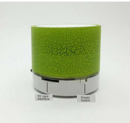 Bluetooth Mini Speaker Wireless Speaker Colorful LED TF Card USB Subwoofer Portable MP3 Music Sound Column For PC Phone