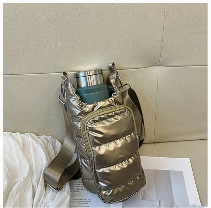 Autumn Winter Water Bottle Bag Thickened Thermal Water Bottle Cover Outdoor Sports Portable Water Bottle SleeveChristmas Gifts