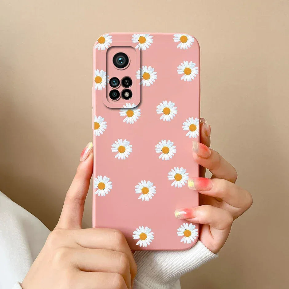 For Xiaomi Mi 10T 5G Phone Case Matte Liquid Silicone Shell For Xiaomi Mi 10T Pro 5G Cute Cat Cartoons Ultrathin Fashion Fundas