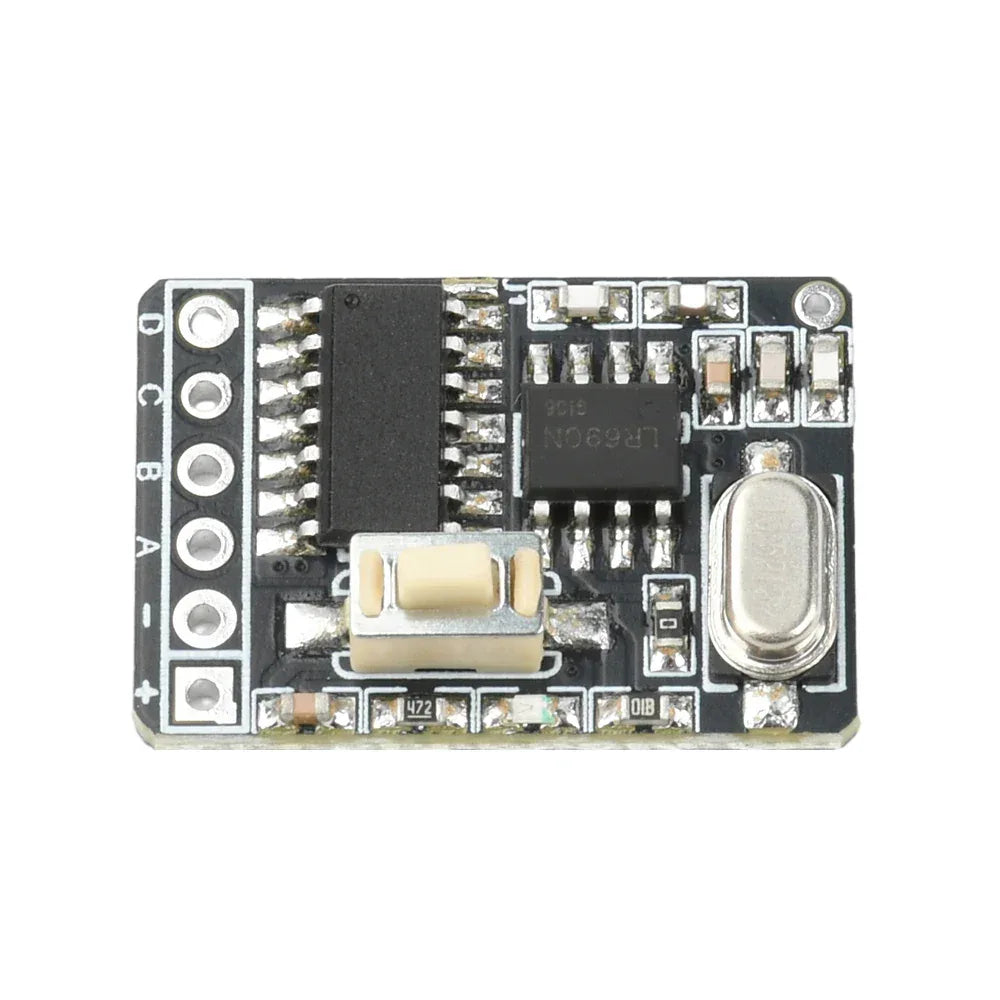 RF 433MHz Receiver Module 4-Channel Switch Transmitter Wireless Remote Controll RX480E Learning Code Decoding Receiver DIY kit