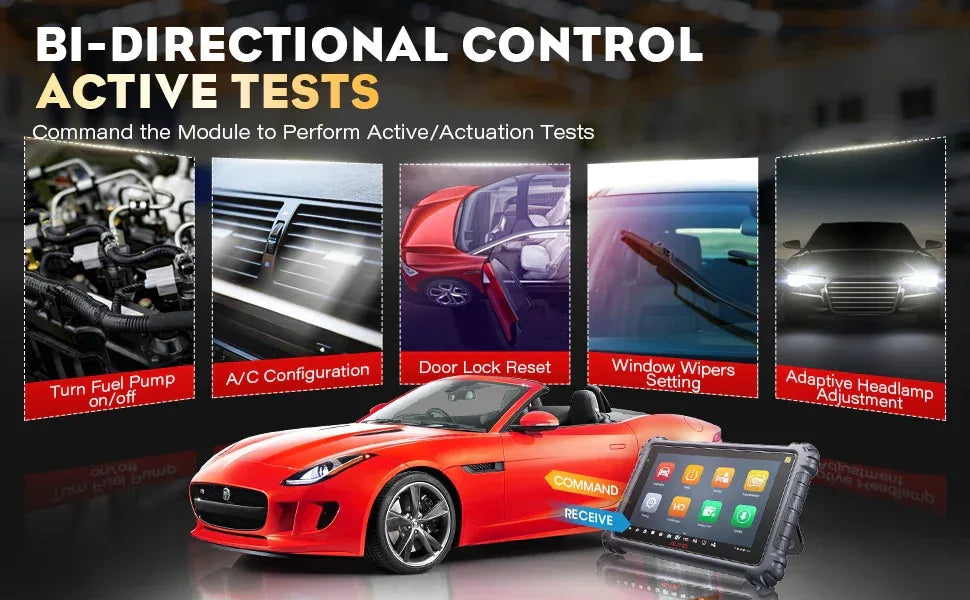 Autel MaxiCOM MK906 Pro-TS Full TPMS Car Diagnostic Scanner Tpms Sensor Programmer CAN FD DoIP ECU Coding Tools PK MK906PRO
